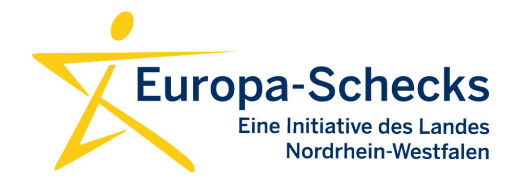 Logo Europa-Schecks – Eine Initiative des Landes Nordrhein-Westfalen